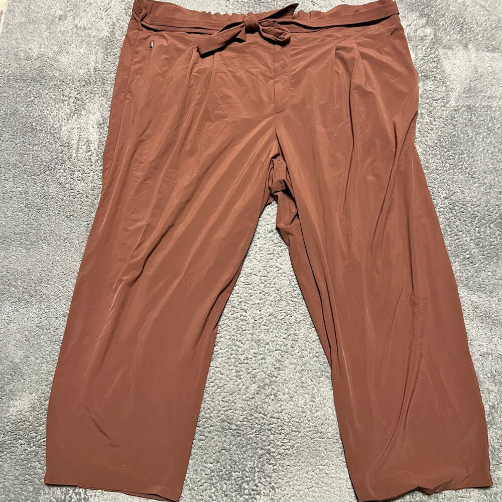Athleta Pants Womens 26 Plus Skyline II Paperbag Baggy Performance